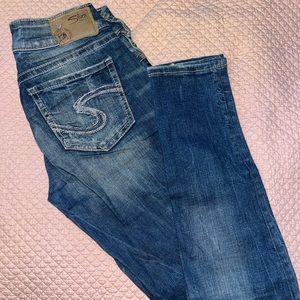Women’s Suki Skinny Silver Jeans